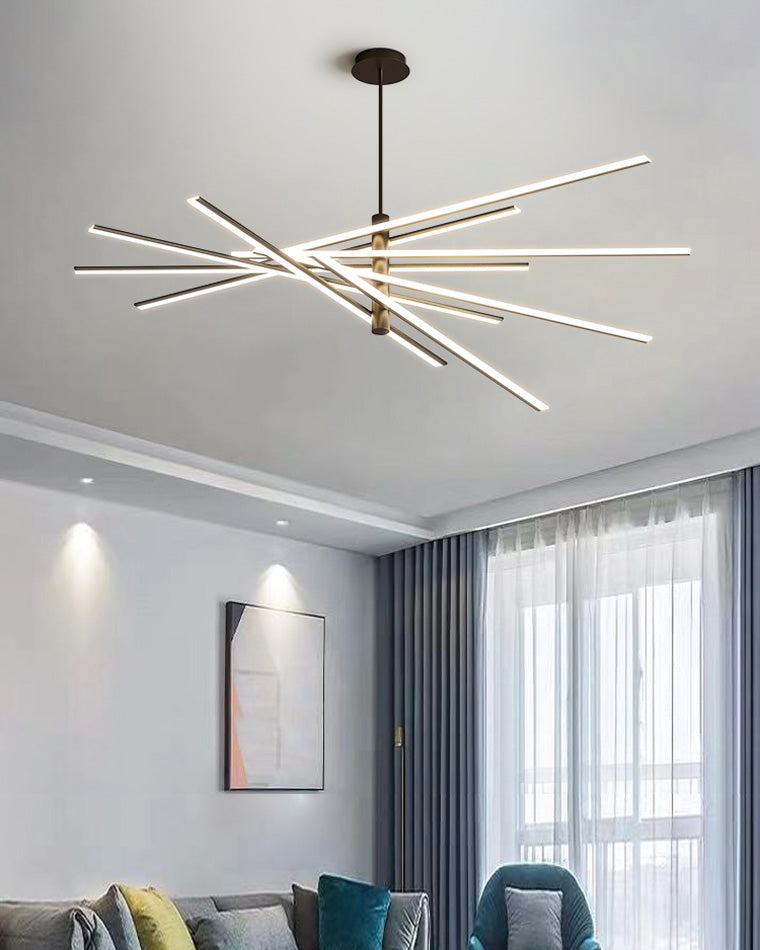 Lustre LED linéaire réglable WOMO-WM2026