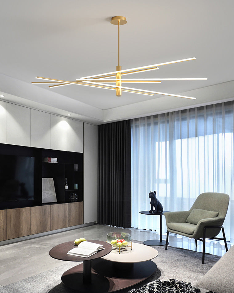 Lustre LED linéaire réglable WOMO-WM2026