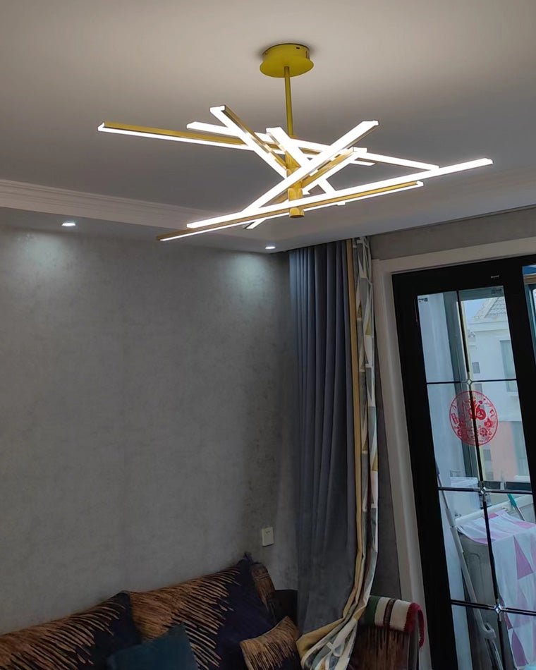 Lustre LED linéaire réglable WOMO-WM2026