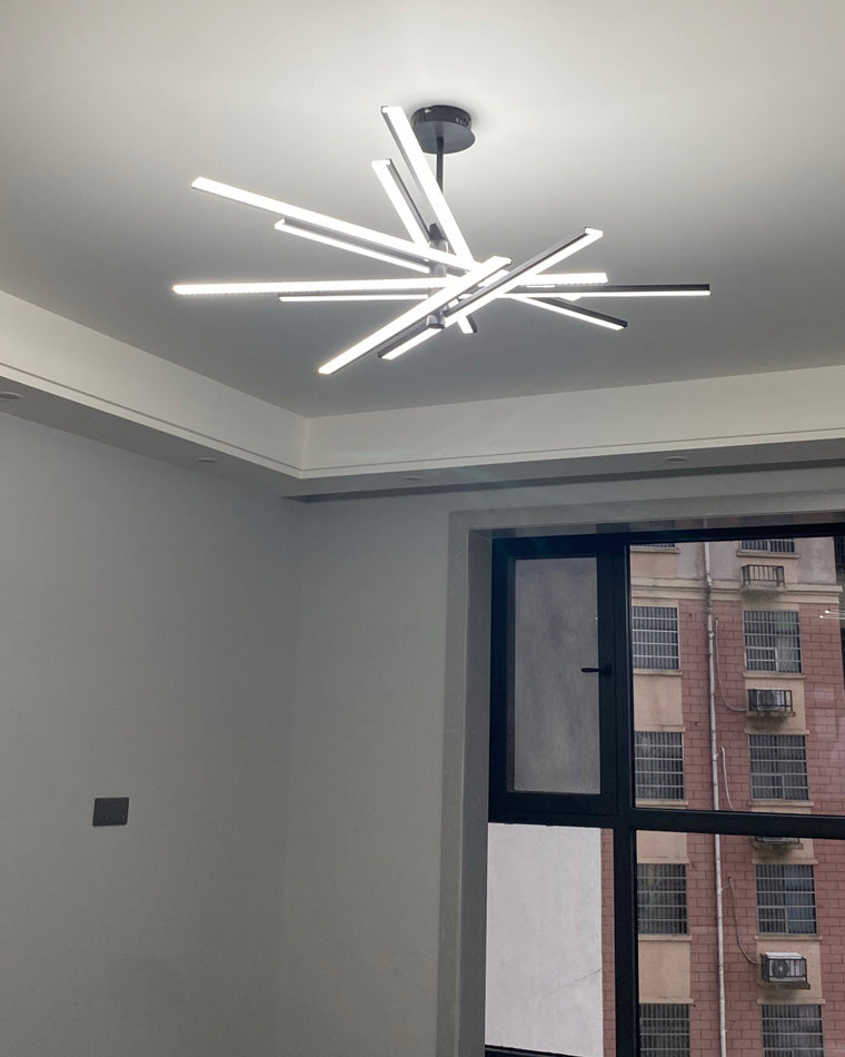 Lustre LED linéaire réglable WOMO-WM2026