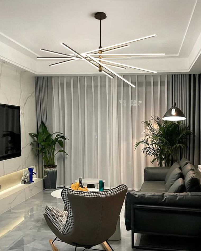 Lustre LED linéaire réglable WOMO-WM2026