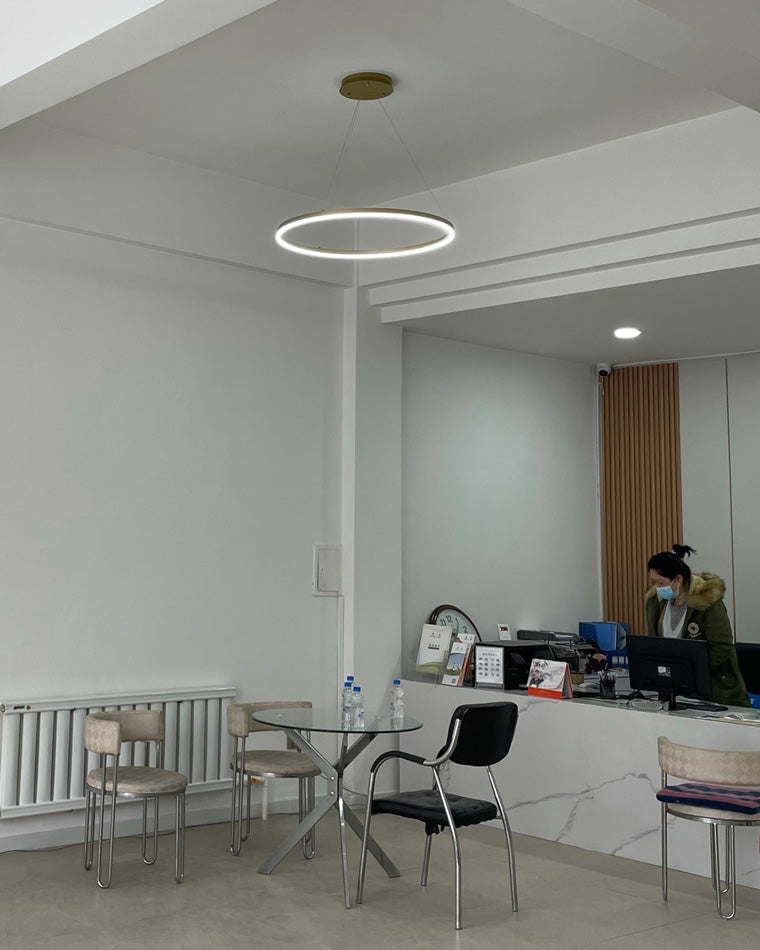 WOMO Suspension Rond Led Minimaliste-WM2030