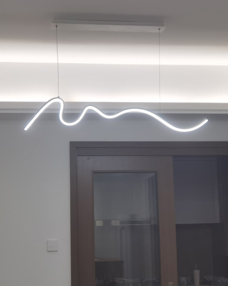 WOMO Suspension Lineaire Vague Minimaliste-WM2033