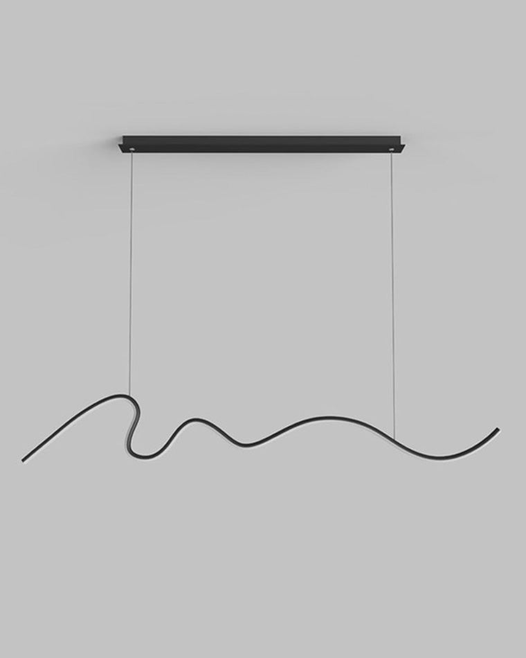 WOMO Suspension Lineaire Vague Minimaliste-WM2033