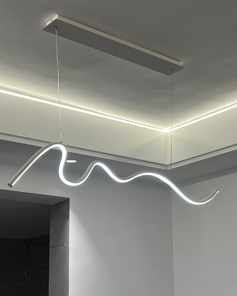 WOMO Suspension Lineaire Vague Minimaliste-WM2033