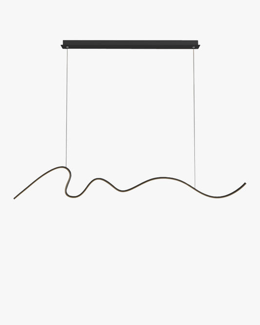 WOMO Suspension Lineaire Vague Minimaliste-WM2033