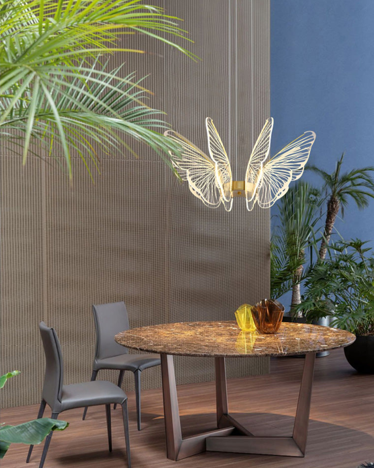 WOMO Lustre Papillon Salle à Manger Decoratif-WM2036