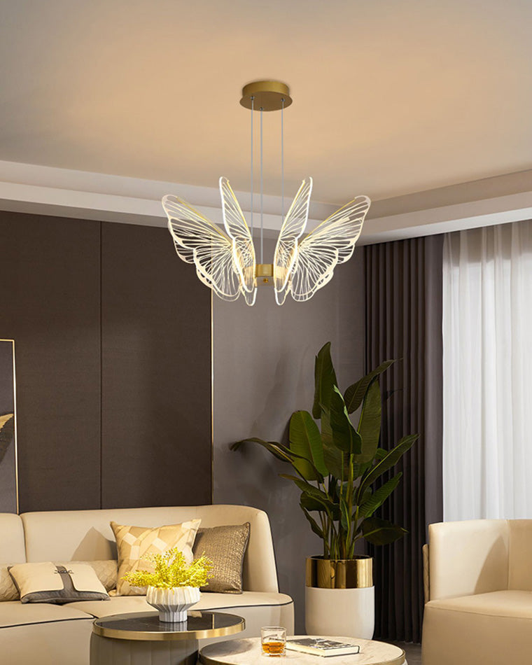 WOMO Lustre Papillon Salle à Manger Decoratif-WM2036