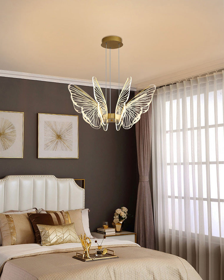 WOMO Lustre Papillon Salle à Manger Decoratif-WM2036