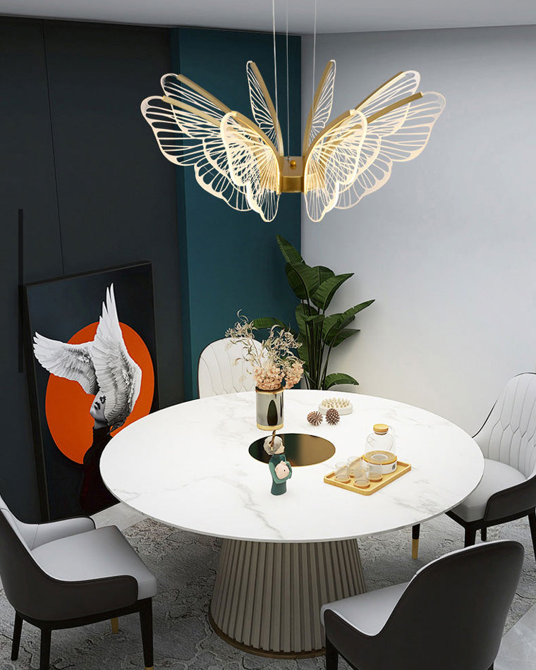 WOMO Lustre Papillon Salle à Manger Decoratif-WM2036