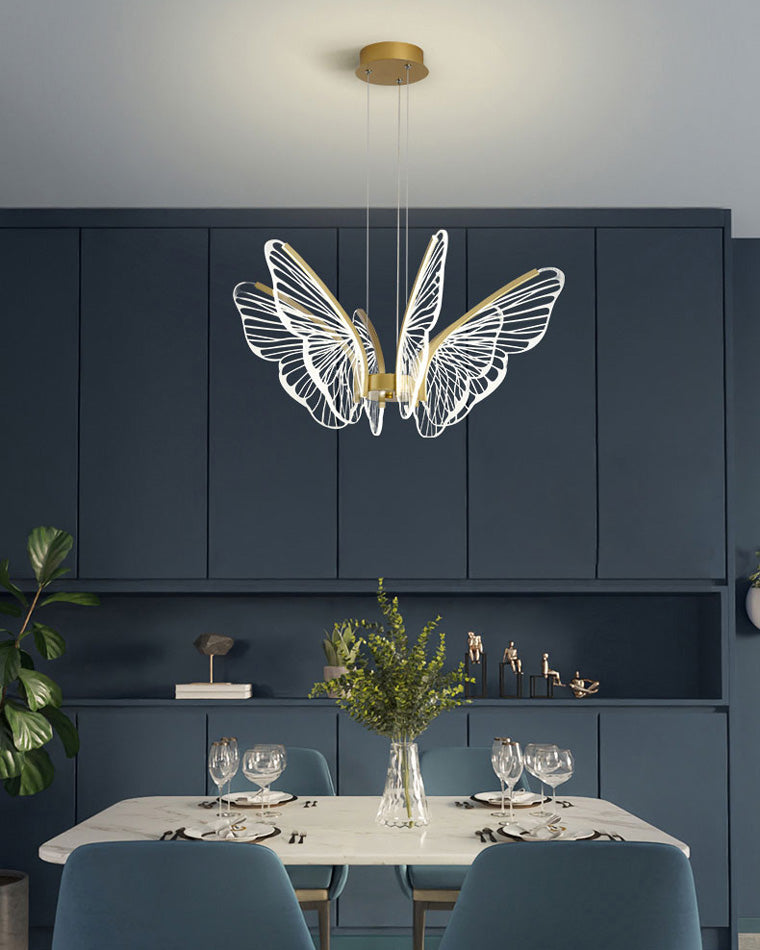 WOMO Lustre Papillon Salle à Manger Decoratif-WM2036