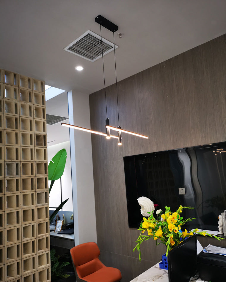WOMO Suspension Lineaire Spot Led Salle à Manger-WM2037