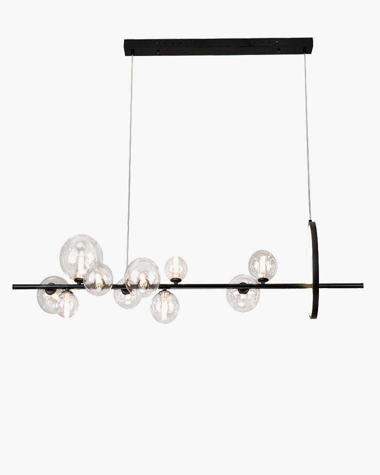 WOMO Glass Bubble Linear Chandelier - WM2040