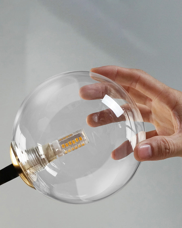WOMO Glass Bubble Linear Chandelier - WM2040