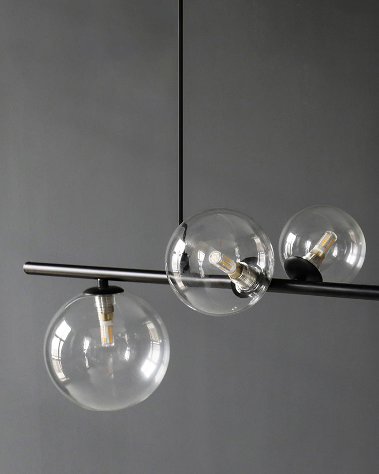 WOMO Glass Bubble Linear Chandelier - WM2040