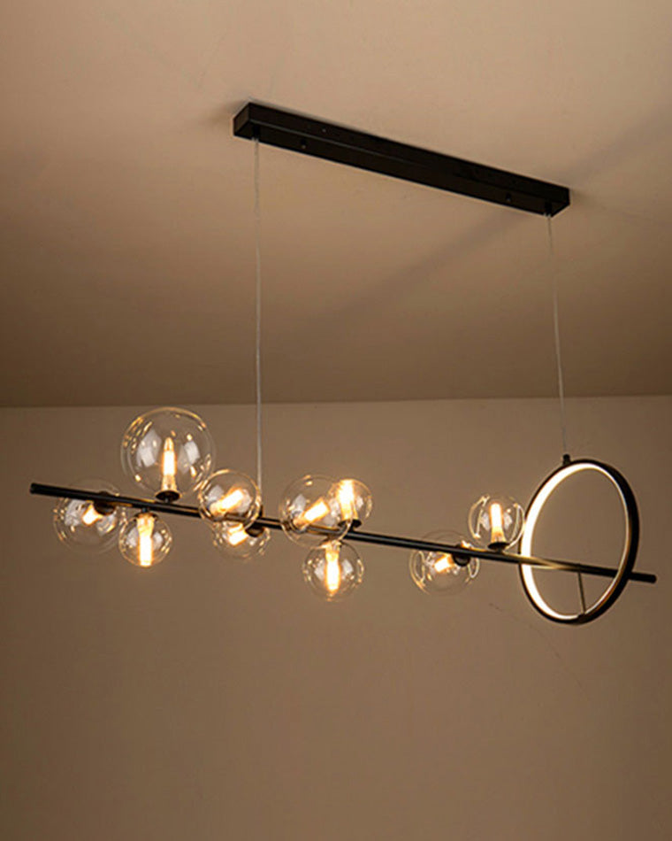WOMO Glass Bubble Linear Chandelier - WM2040