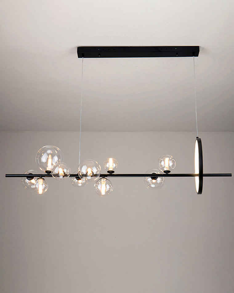 WOMO Glass Bubble Linear Chandelier - WM2040