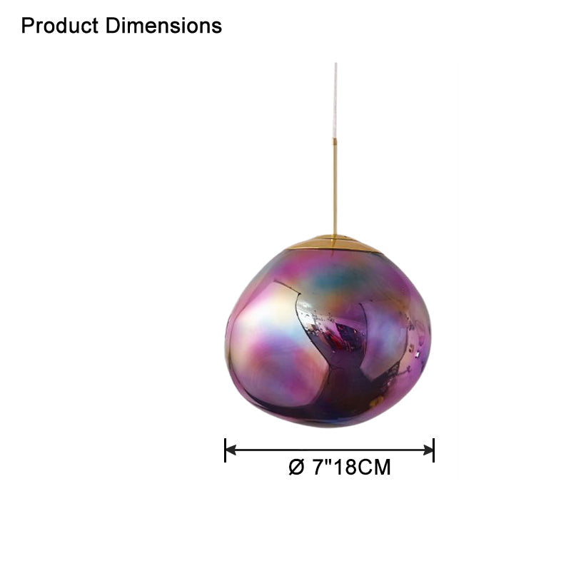 WOMO Suspension Boule Colorée Design-WM2043