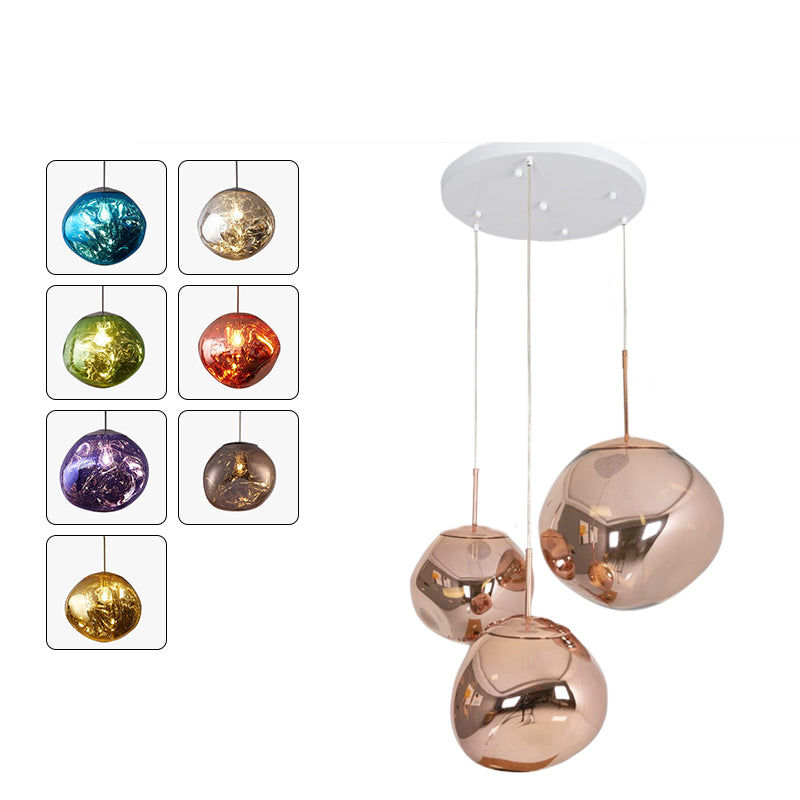 WOMO Suspension Boule Colorée Design-WM2043