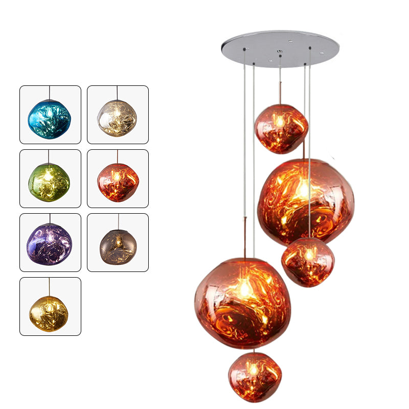 WOMO Suspension Boule Colorée Design-WM2043