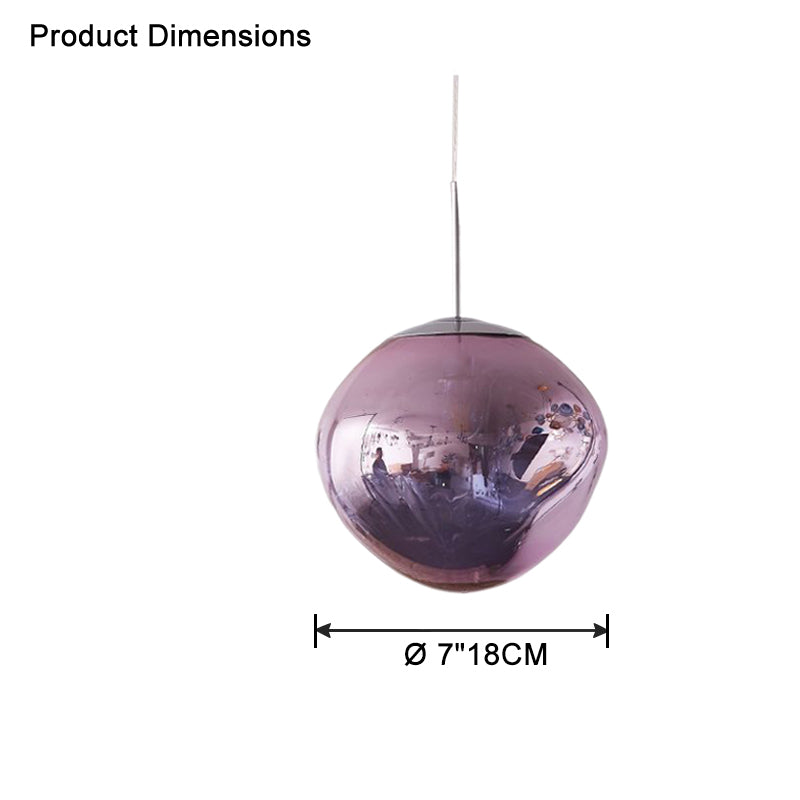 WOMO Suspension Boule Colorée Design-WM2043