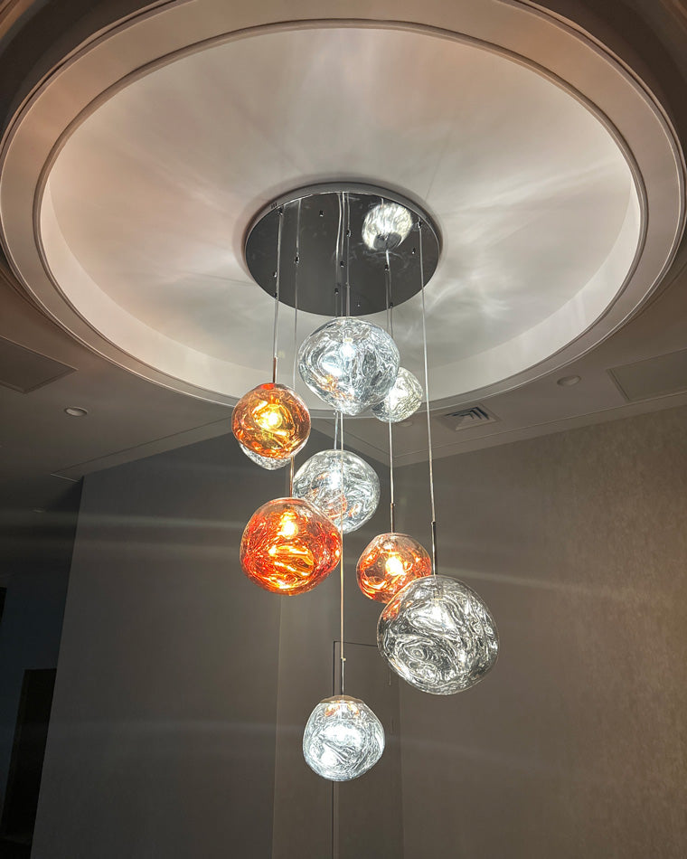WOMO Suspension Boule Colorée Design-WM2043