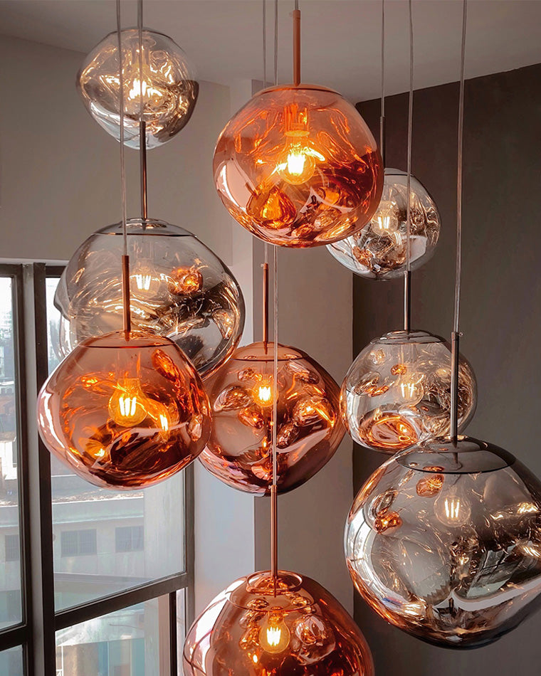 WOMO Suspension Boule Colorée Design-WM2043