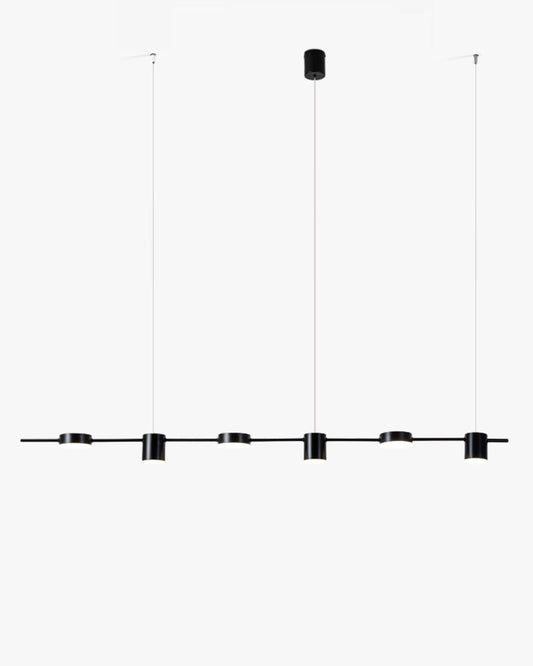 WOMO Lustre Lineaire Doré/Noir-WM2048