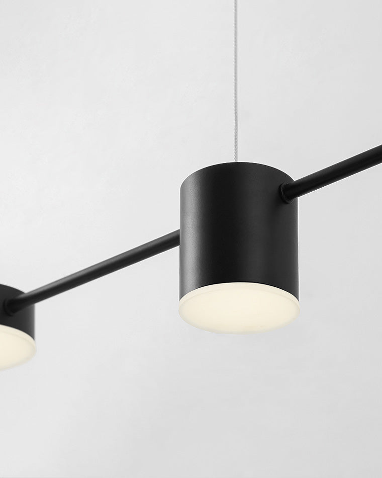 WOMO Lustre Lineaire Doré/Noir-WM2048