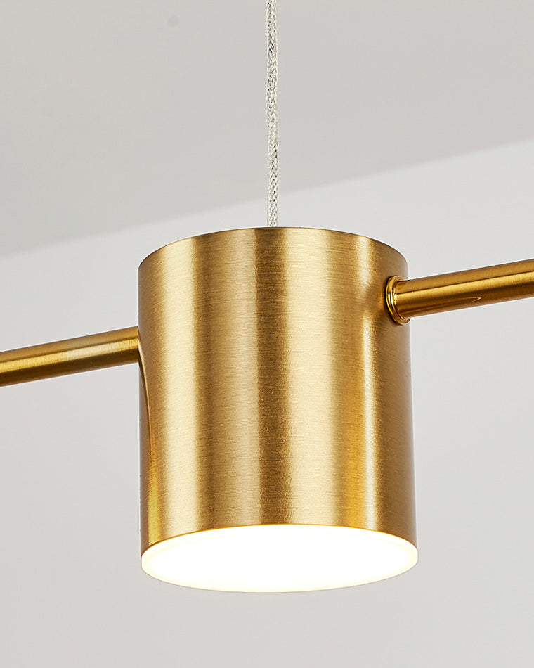 WOMO Lustre Lineaire Doré/Noir-WM2048