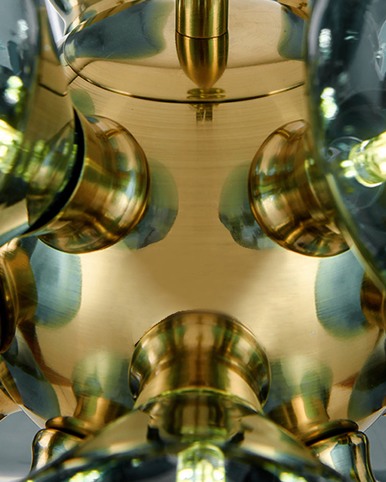 WOMO Glass Bubble Flower Chandelier - WM2051