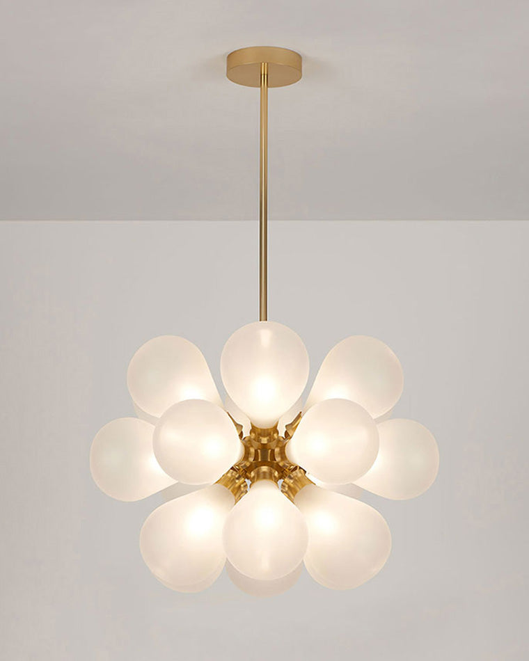 WOMO Glass Bubble Flower Chandelier - WM2051