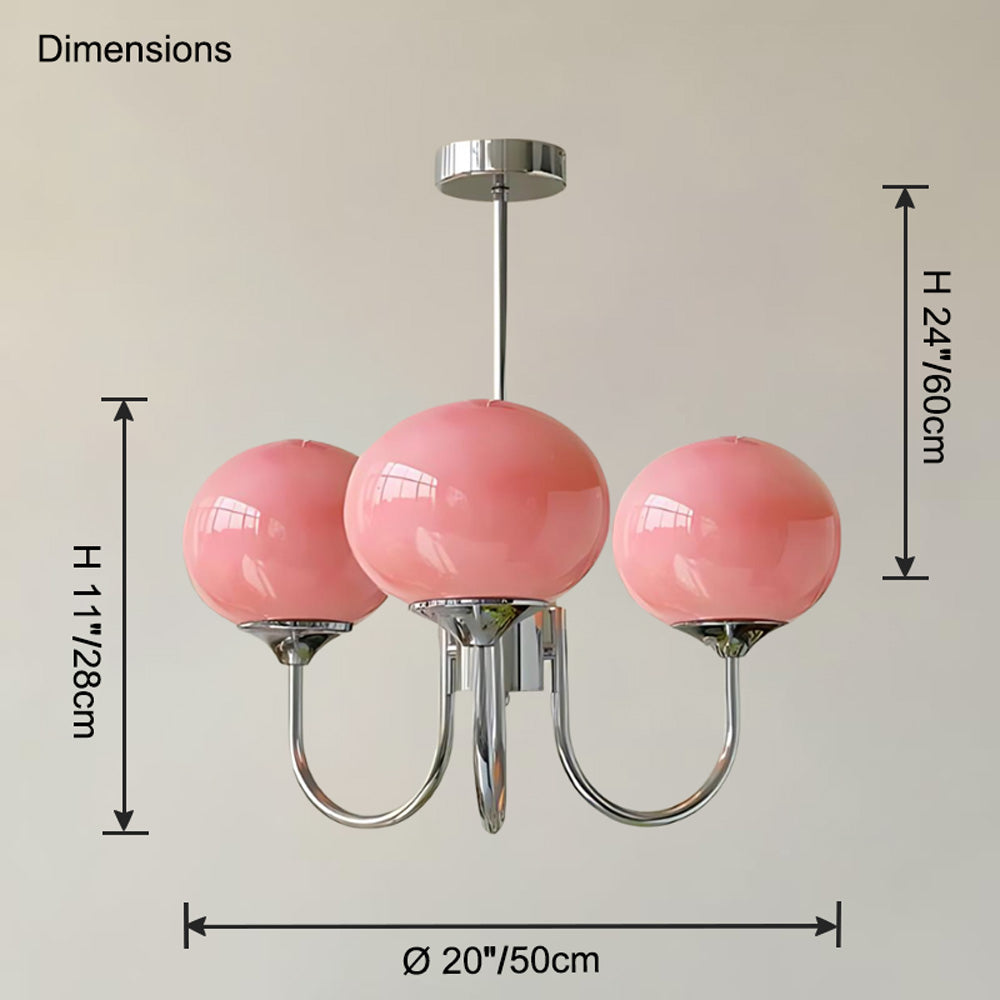 WOMO Lustre Multiple Bulles de Verre-WM2052