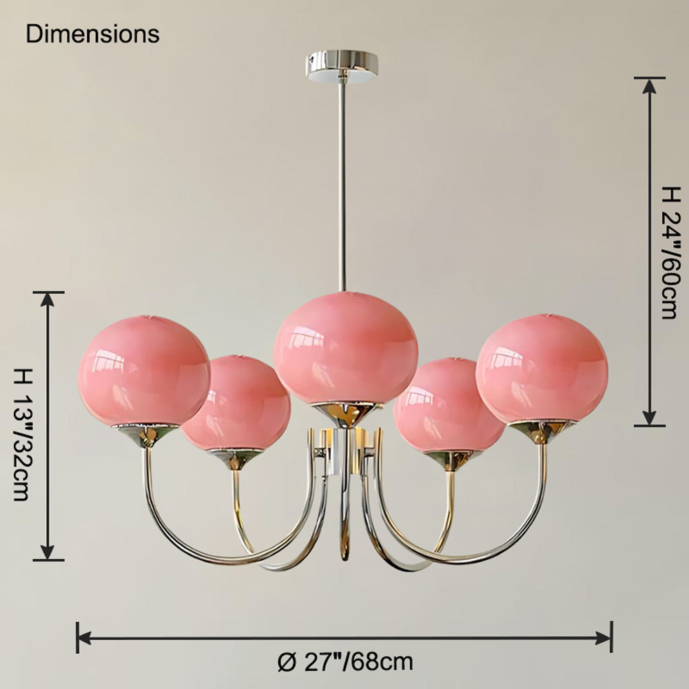 WOMO Lustre Multiple Bulles de Verre-WM2052