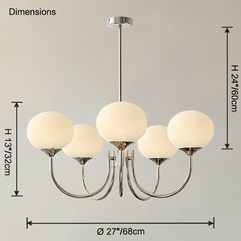 WOMO Lustre Multiple Bulles de Verre-WM2052