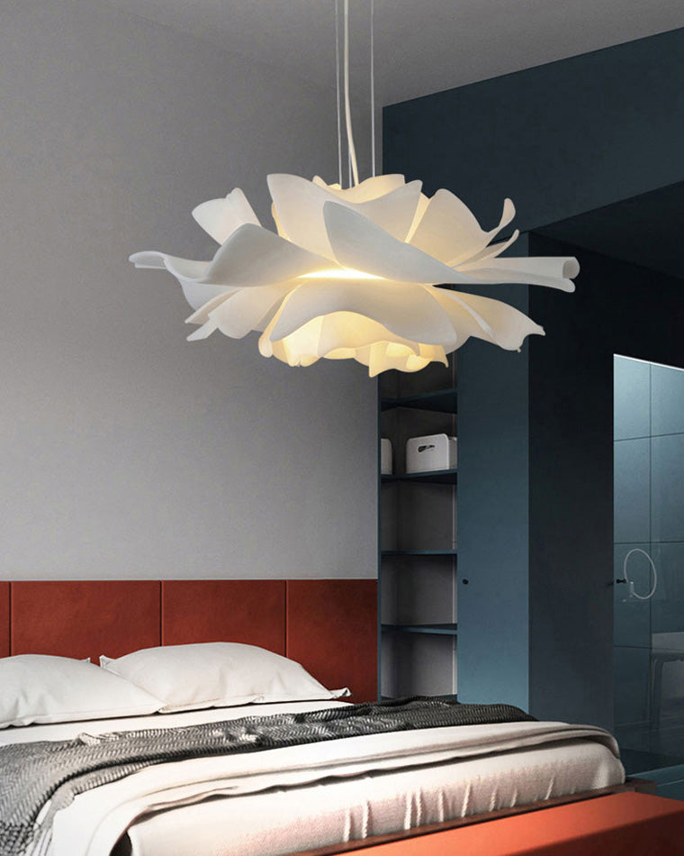 WOMO Suspension Petale de Fleur Blanche Design-WM2054