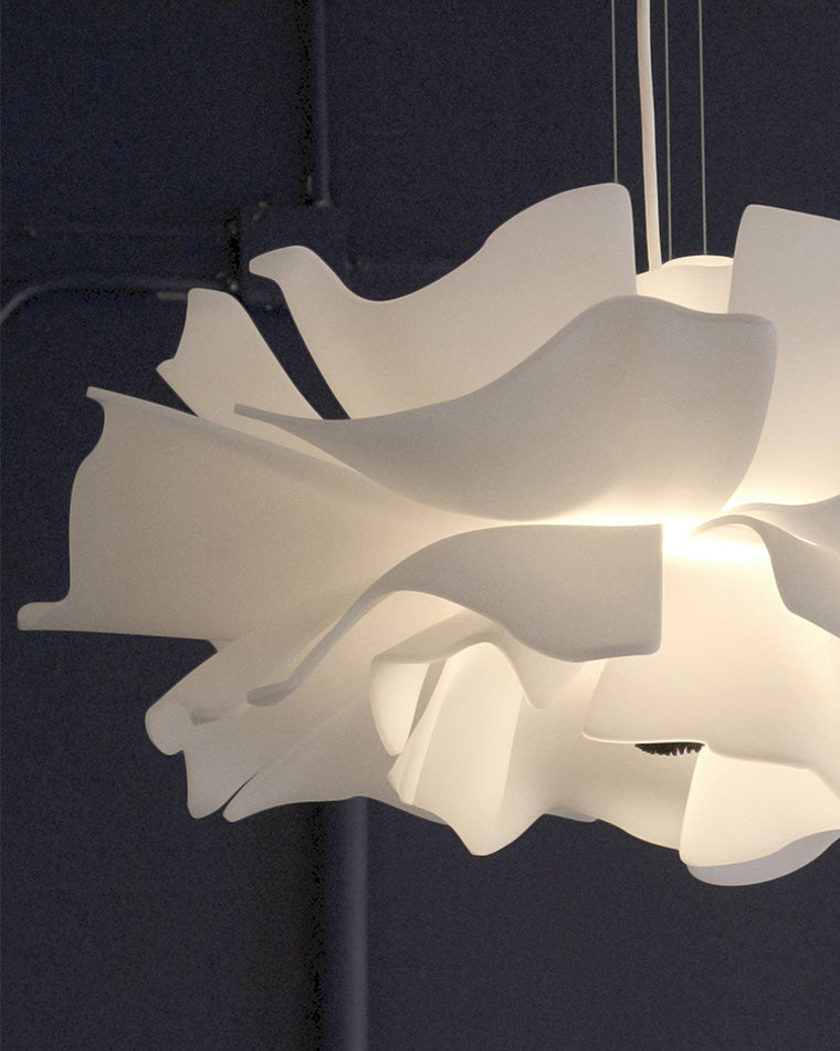 WOMO Suspension Petale de Fleur Blanche Design-WM2054