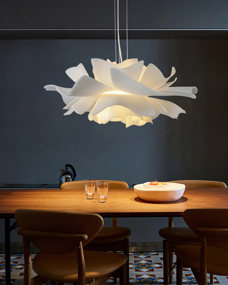 WOMO Suspension Petale de Fleur Blanche Design-WM2054