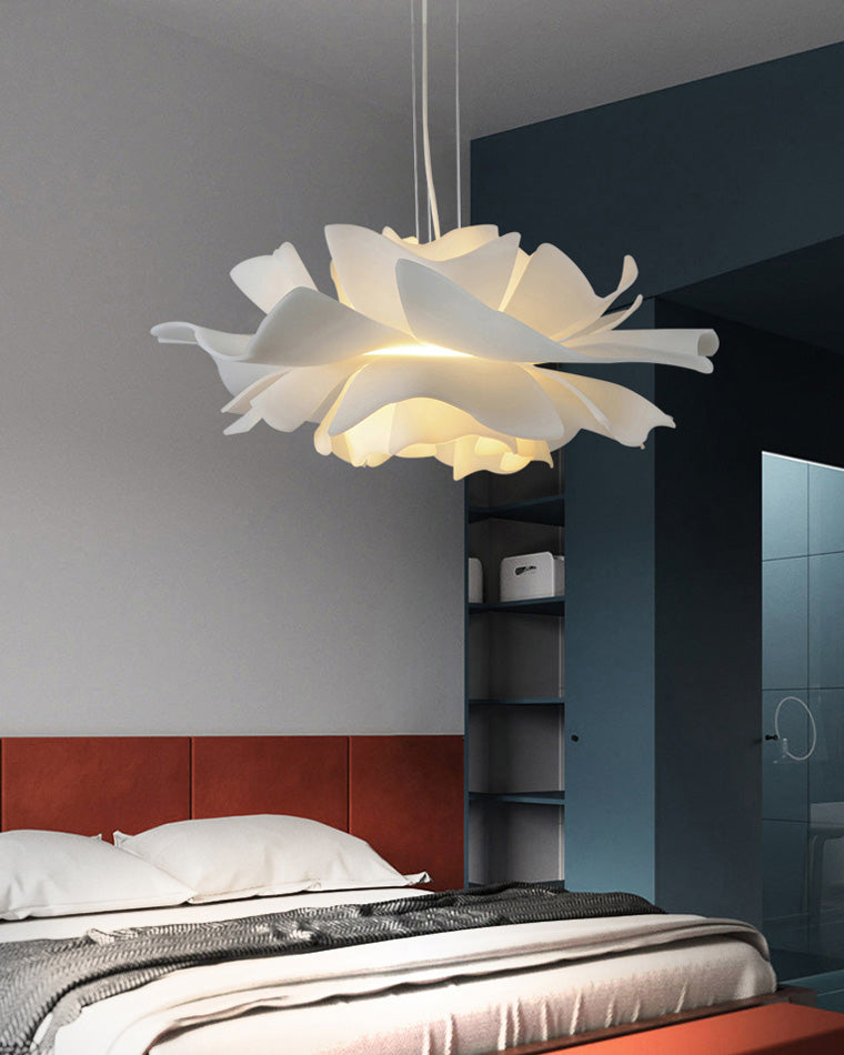 WOMO Suspension Petale de Fleur Blanche Design-WM2054