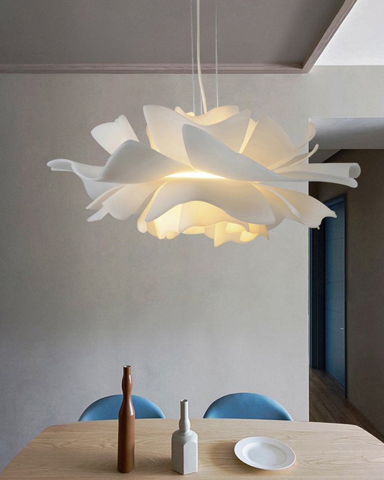 WOMO Suspension Petale de Fleur Blanche Design-WM2054