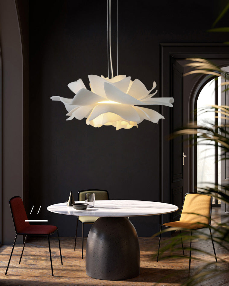 WOMO Suspension Petale de Fleur Blanche Design-WM2054