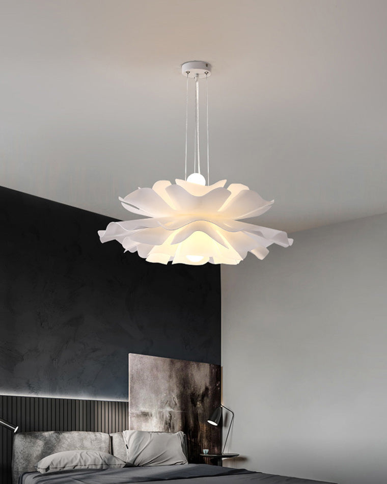 WOMO Suspension Petale de Fleur Blanche Design-WM2054