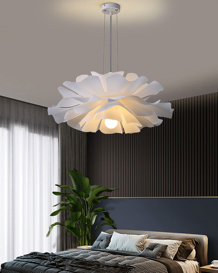 WOMO Suspension Petale de Fleur Blanche Design-WM2054