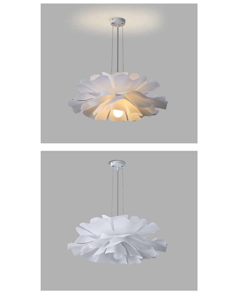 WOMO Suspension Petale de Fleur Blanche Design-WM2054