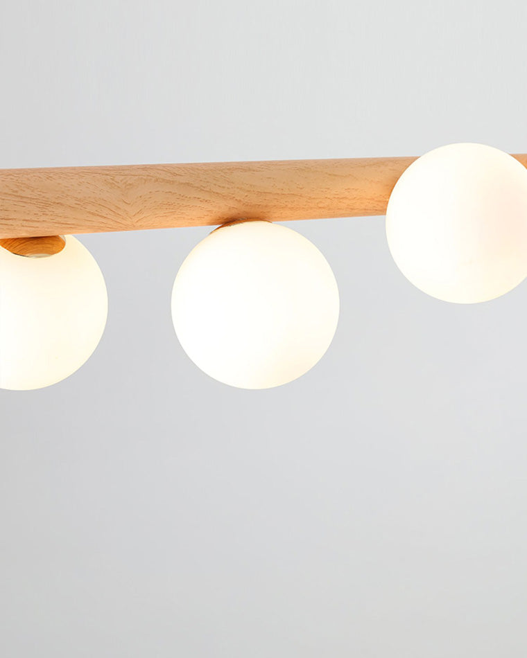 WOMO Lustre Lineaire Boule Verre-WM2055