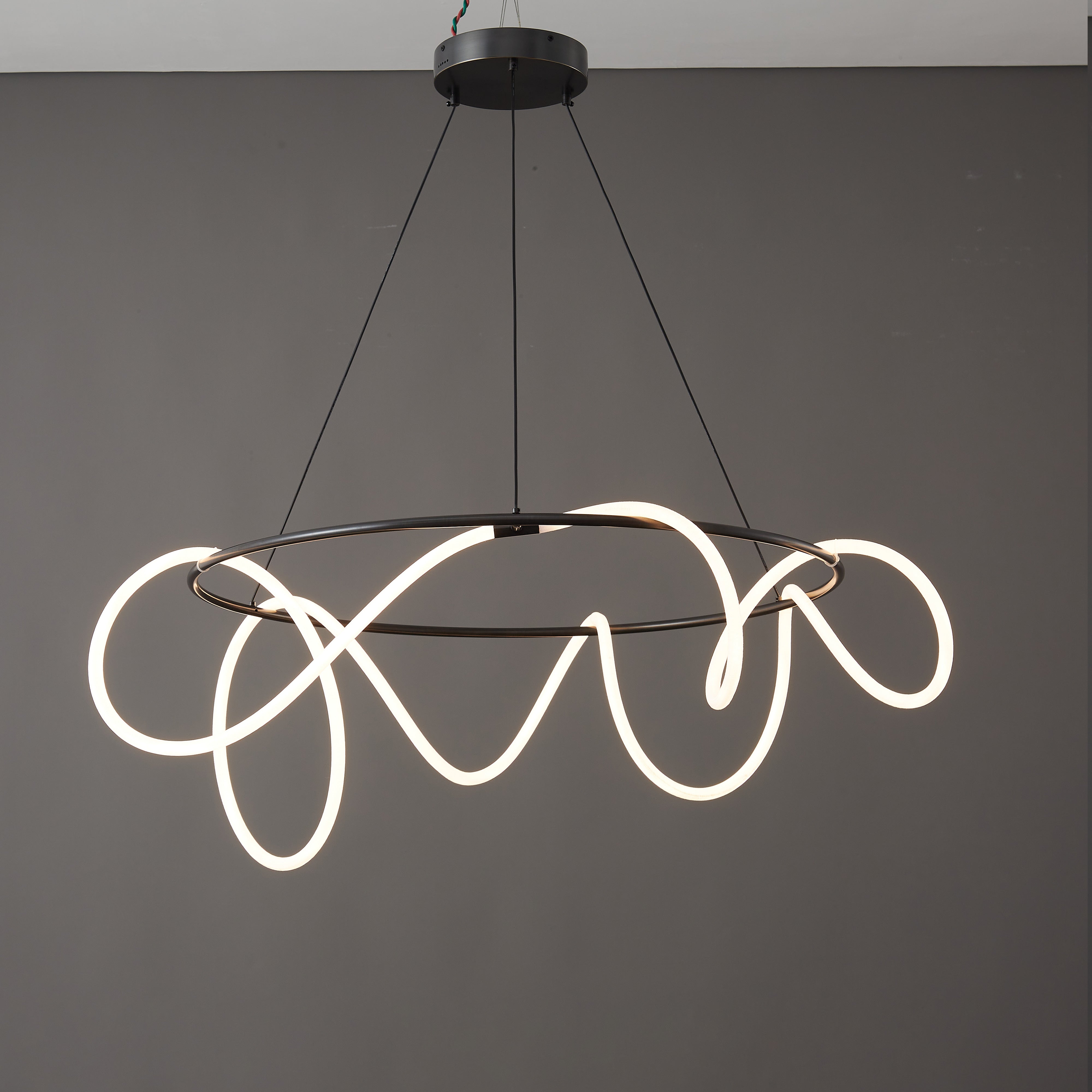 WOMO Lustre Rond Corde Led-WM2059b