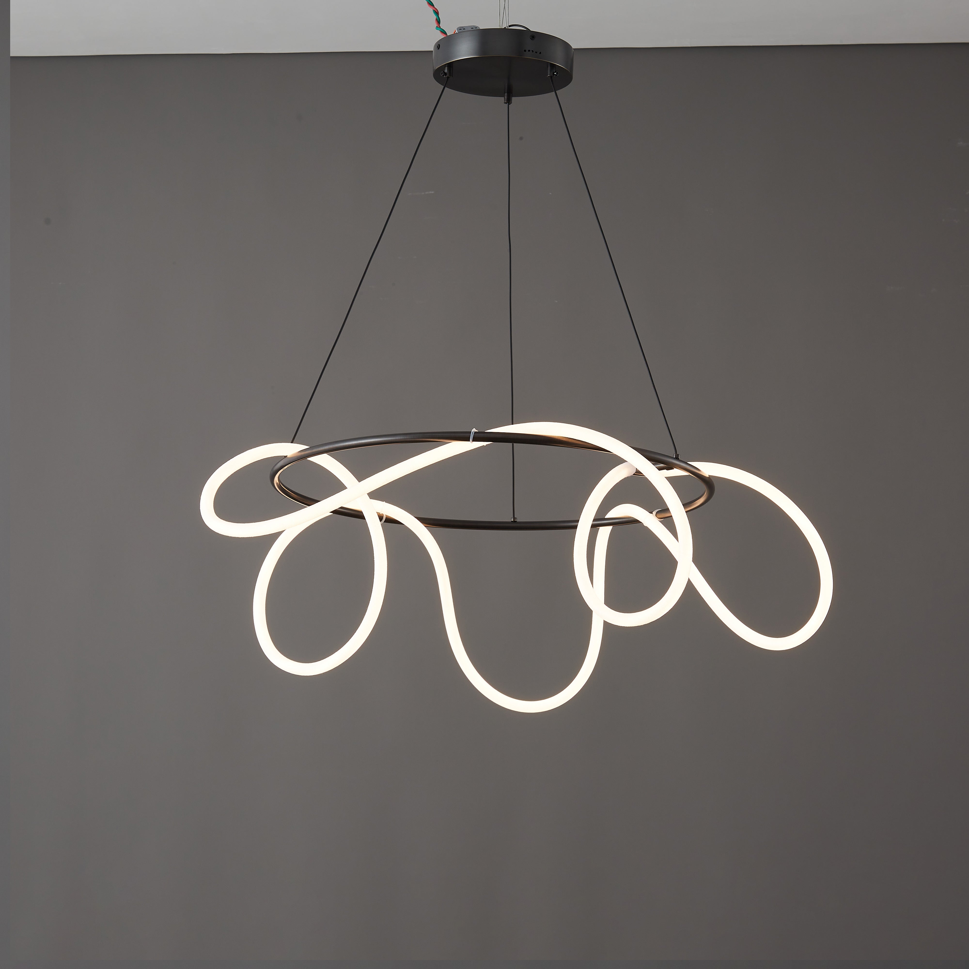 WOMO Lustre Rond Corde Led-WM2059b