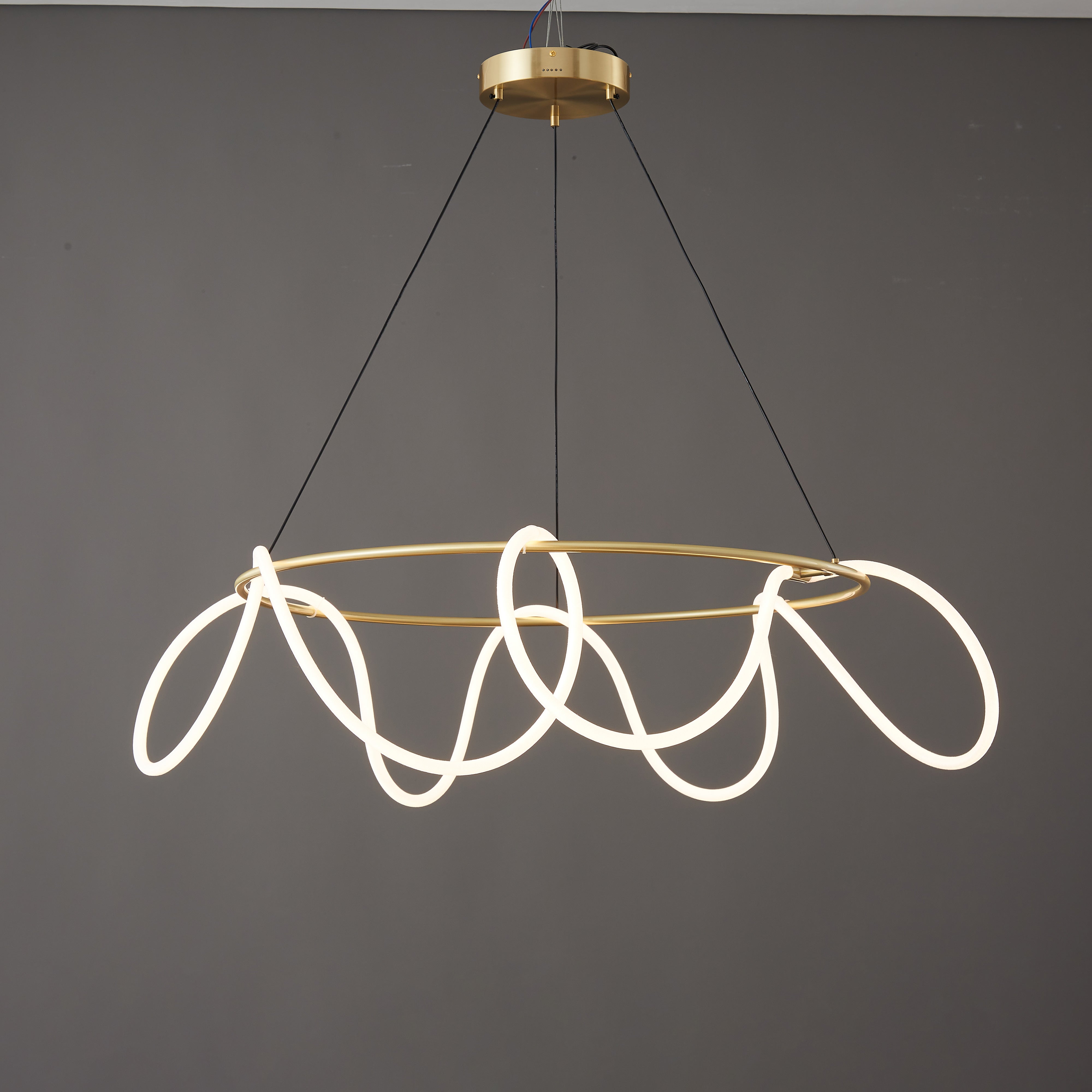 WOMO Lustre Rond Corde Led-WM2059b