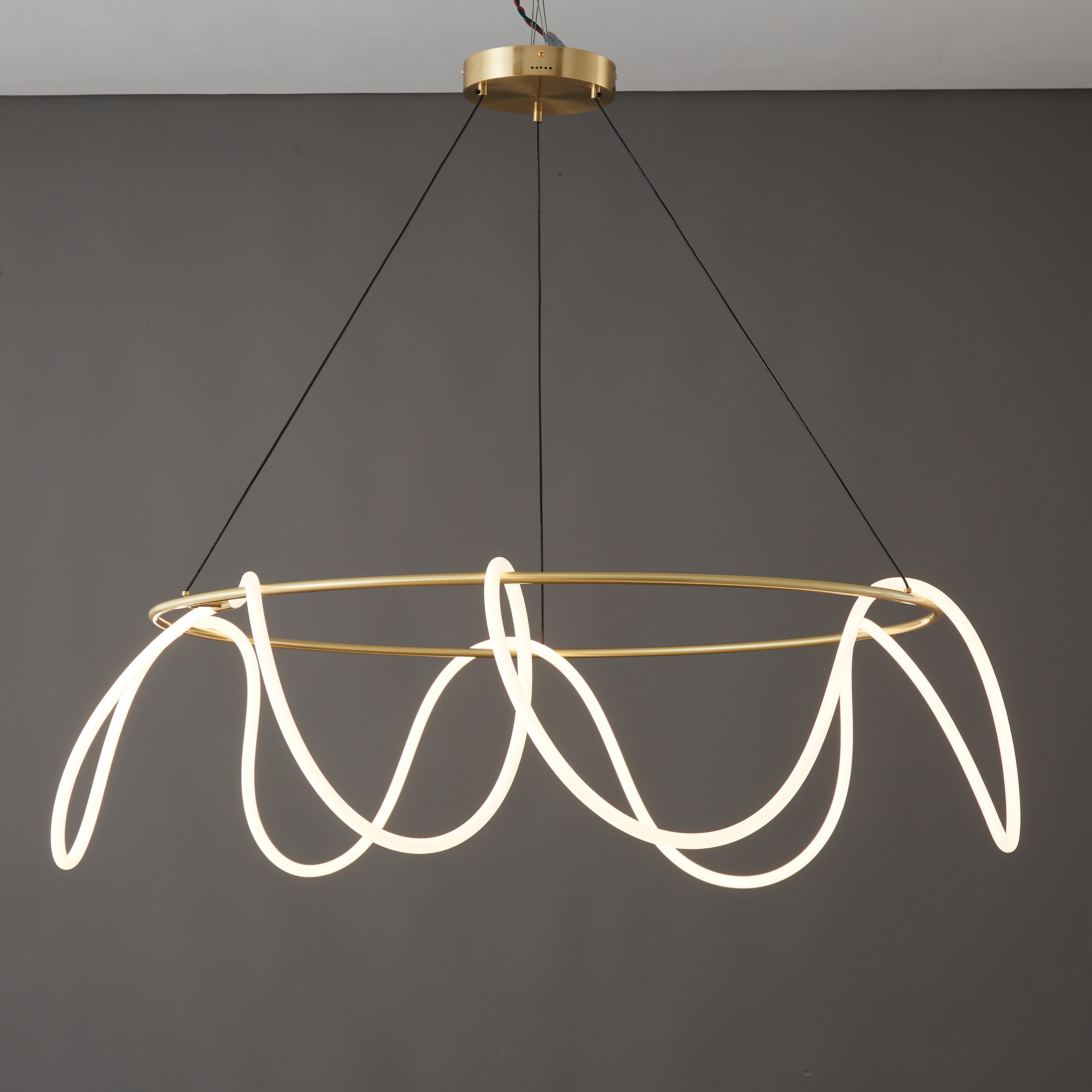 WOMO Lustre Rond Corde Led-WM2059b