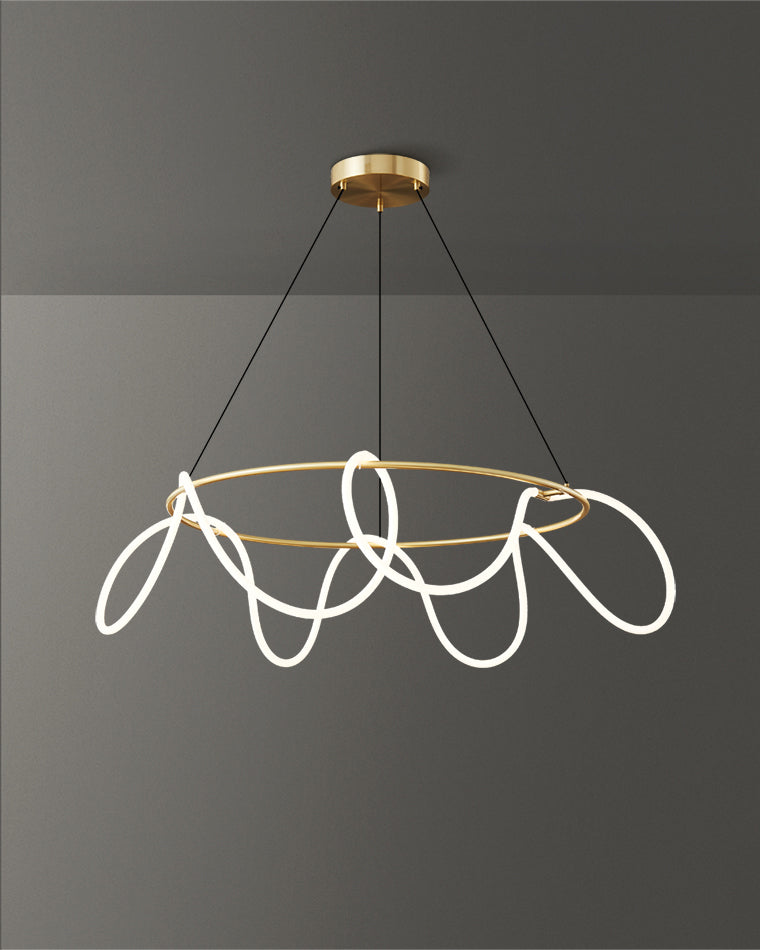 WOMO Lustre Rond Corde Led-WM2059b